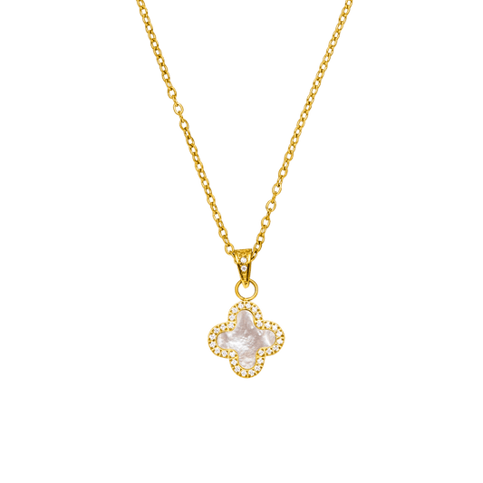Glow Clover Necklace