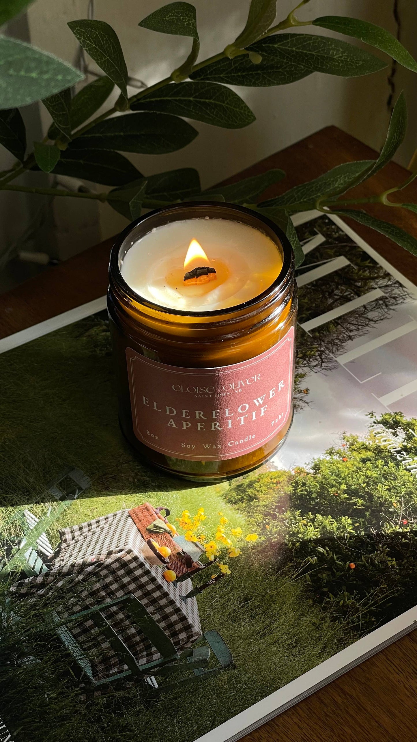 Elderflower Aperitif Scented Candle