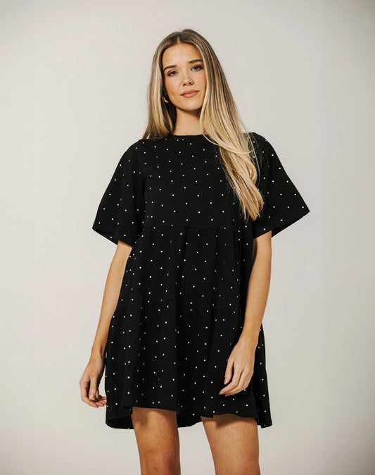Polka Dot Tiered Dress