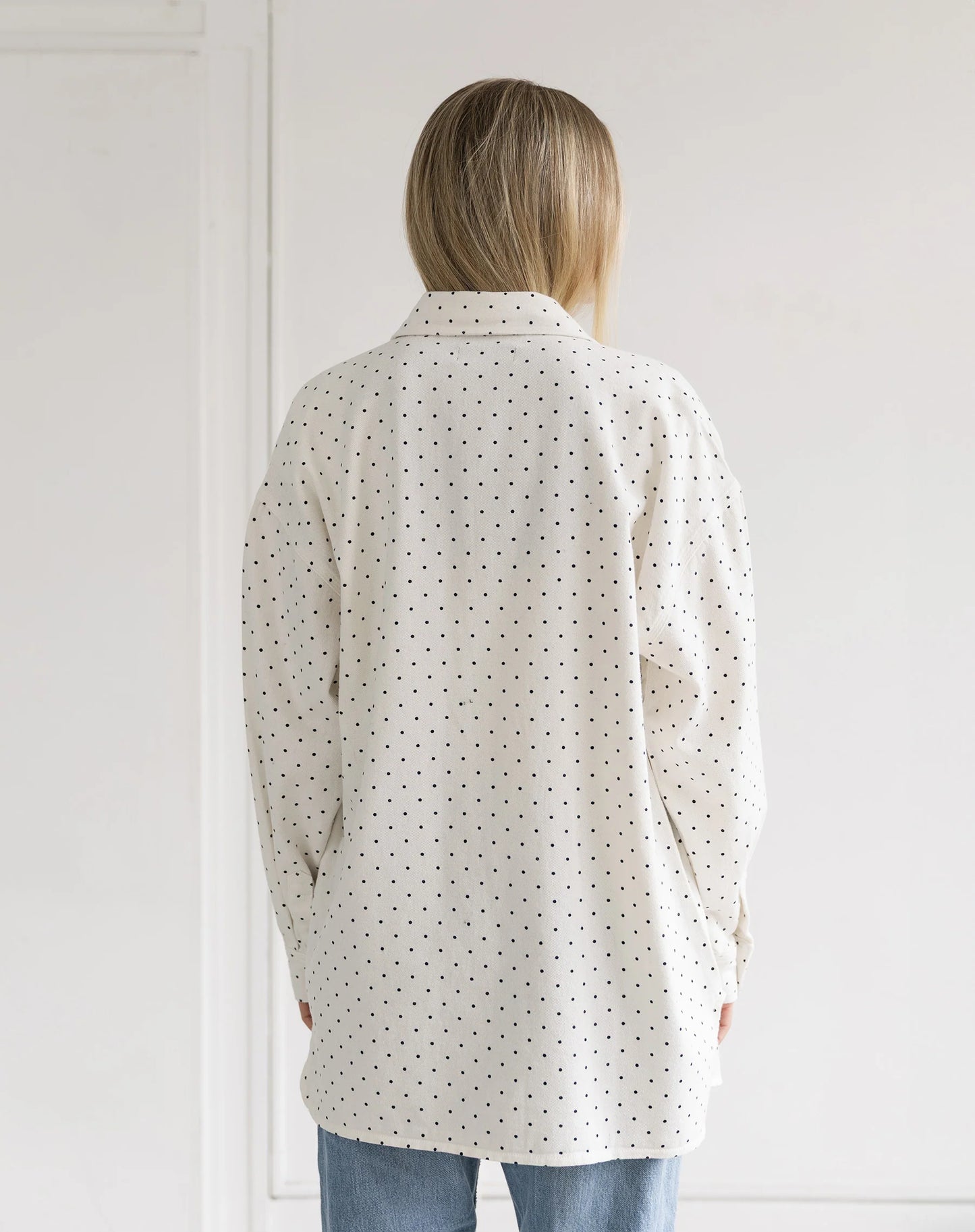 Polka Dot Shania Denim Jacket