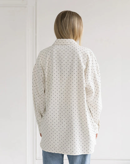 Polka Dot Shania Denim Jacket