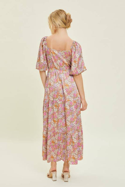 Meredith Floral Maxi Dress