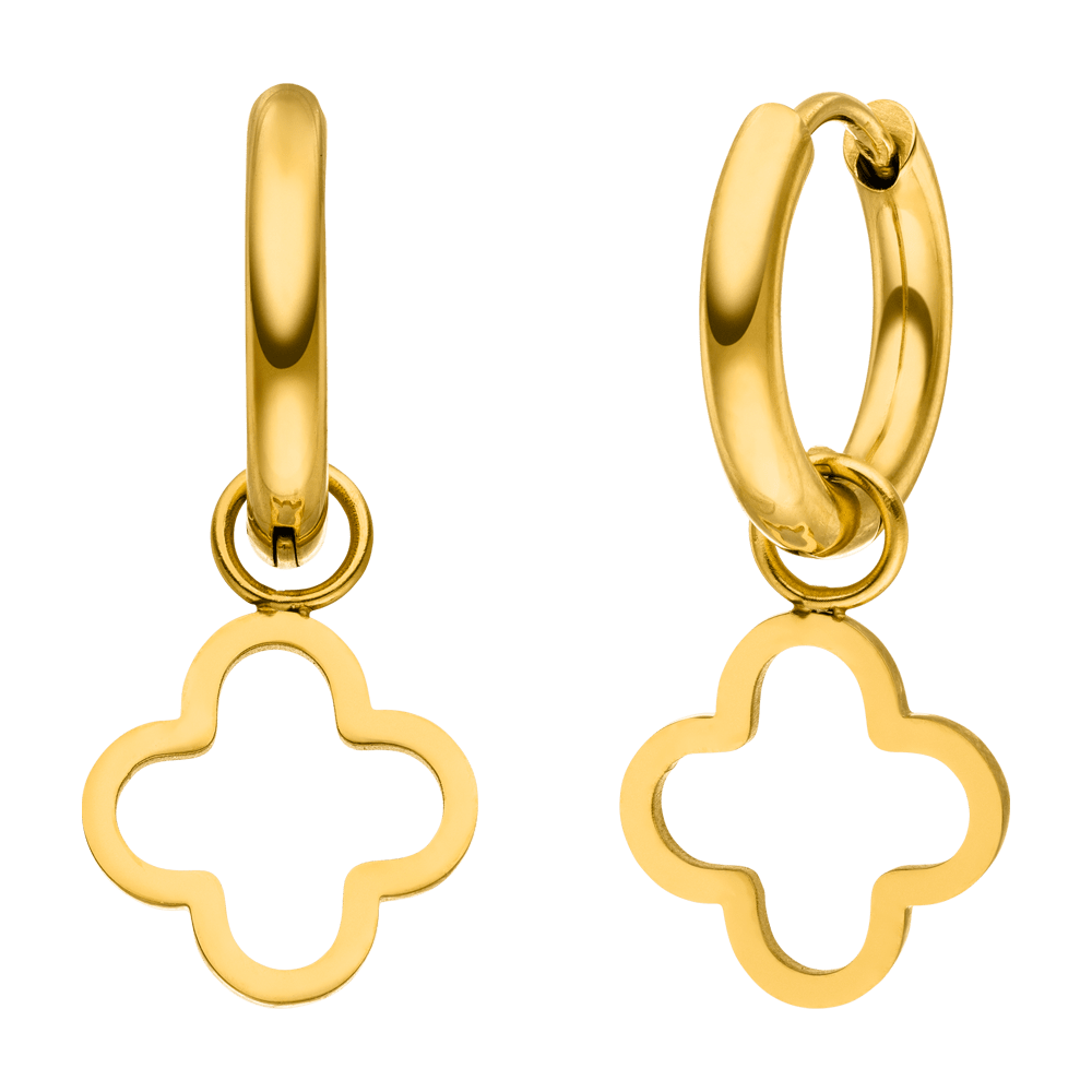 Simple Clover Earrings
