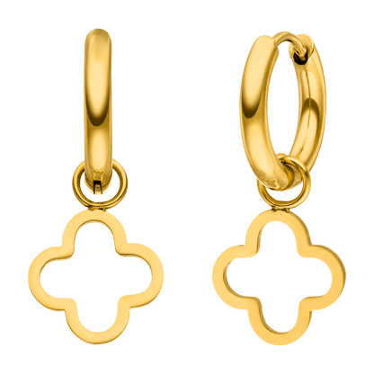 Simple Clover Earrings