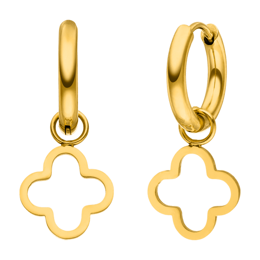 Simple Clover Earrings