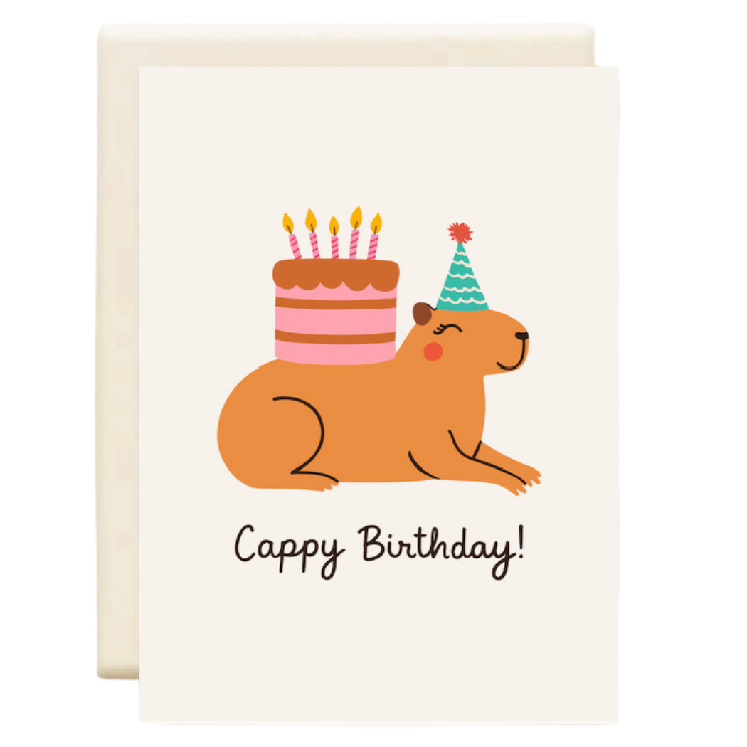 Cappy Birthday Card