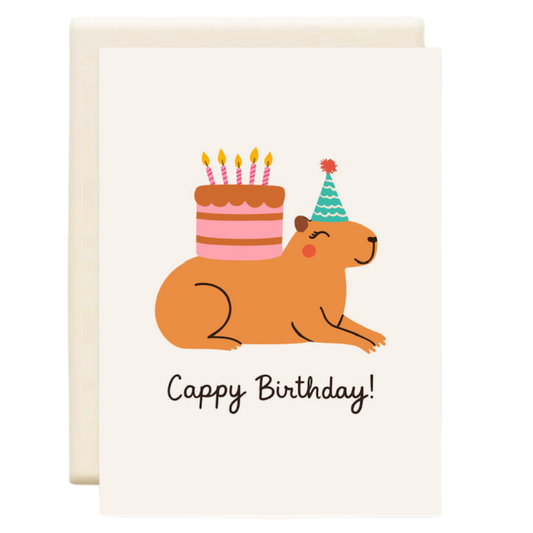 Cappy Birthday Card
