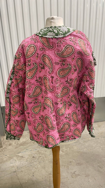 Phoebe Floral Reversible Quilted Jacket
