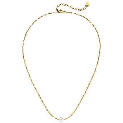 Single Pearl Necklace