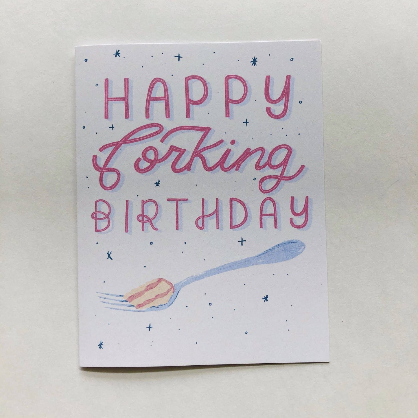 Happy Forking Birthday Card