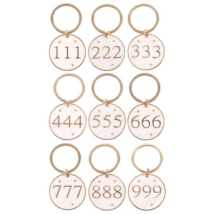 Angel Number Keychain