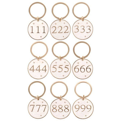 Angel Number Keychain