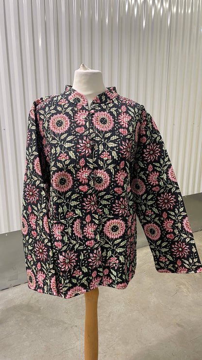 Mari Quilted Reversible Jacket  
