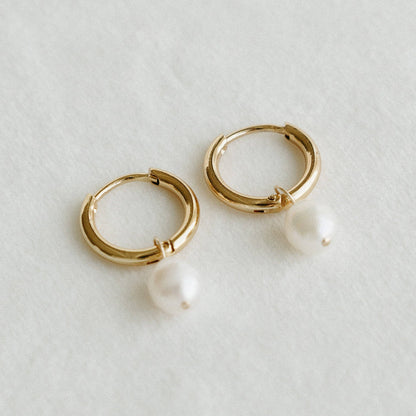 Pearl Hoops