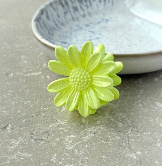 Green Flower Claw Clamp