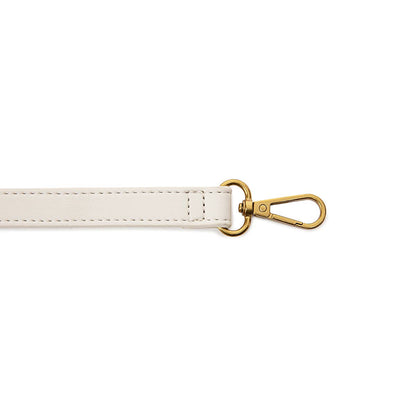 Crescent Recycled Vegan Crossbody in Coconut Cream