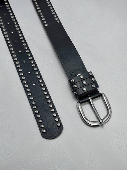 Studded Belt in Black