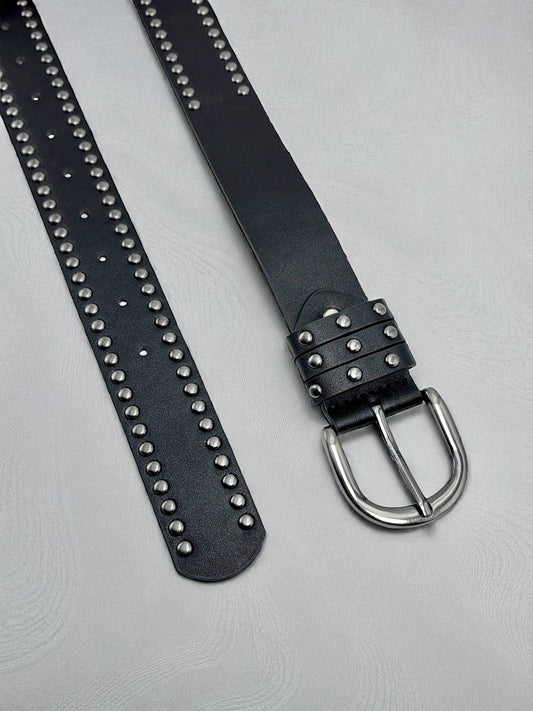 Studded Belt in Black