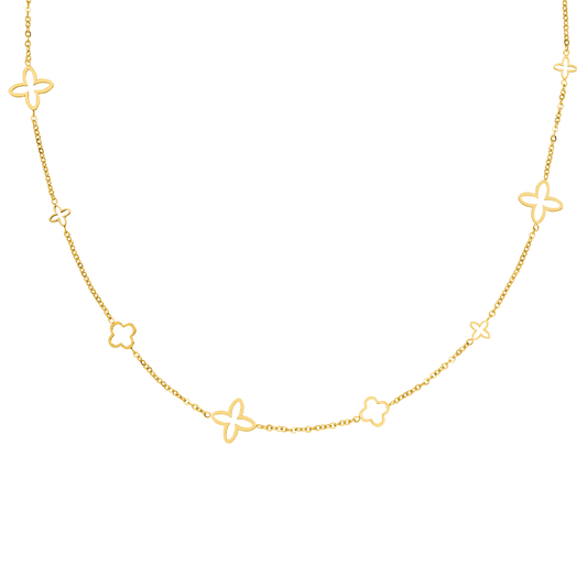 Fancy Clover Necklace
