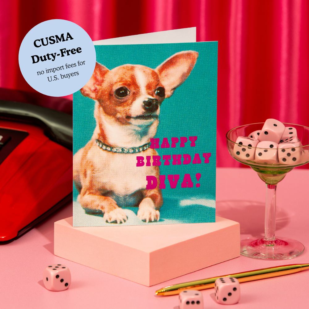 Birthday Diva Foil Birthday Card