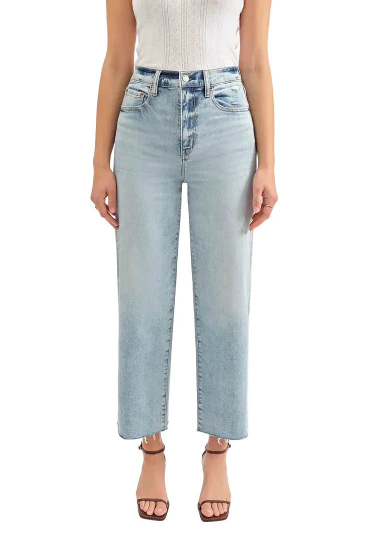 Pleaser High Rise Wide Ankle in New Light