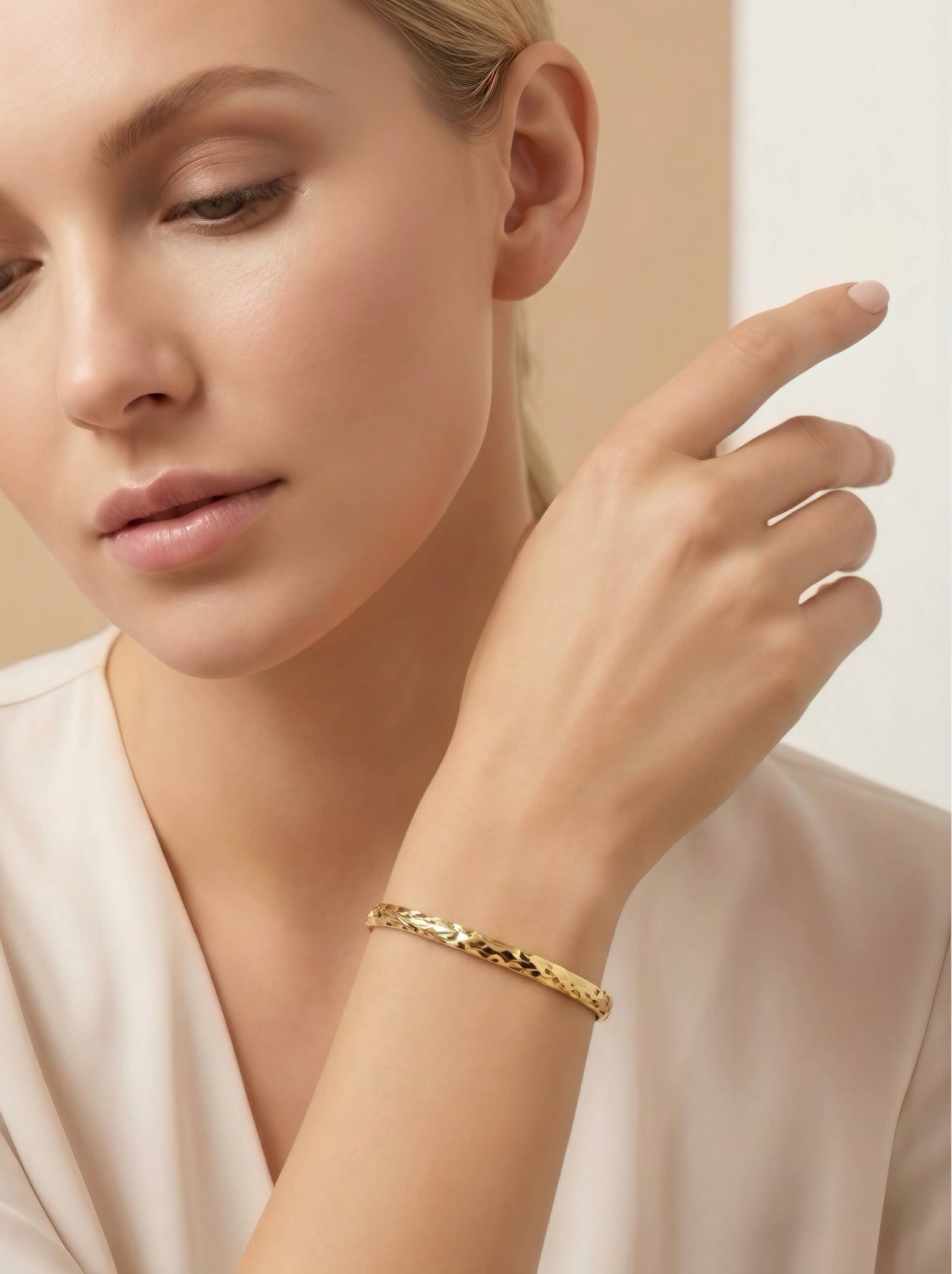 Textures Bangle Bracelet