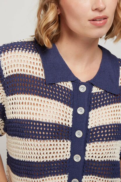 Vito Striped Polo Shirt