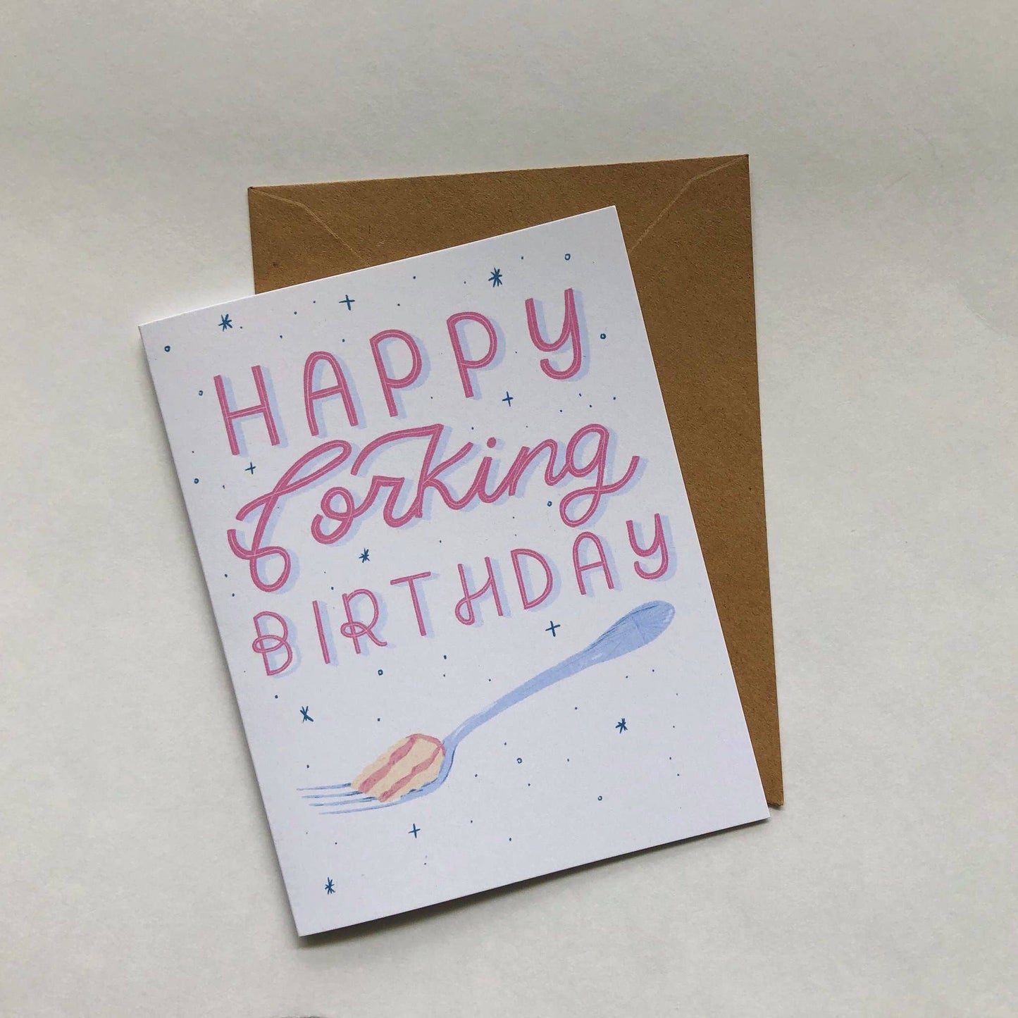 Happy Forking Birthday Card