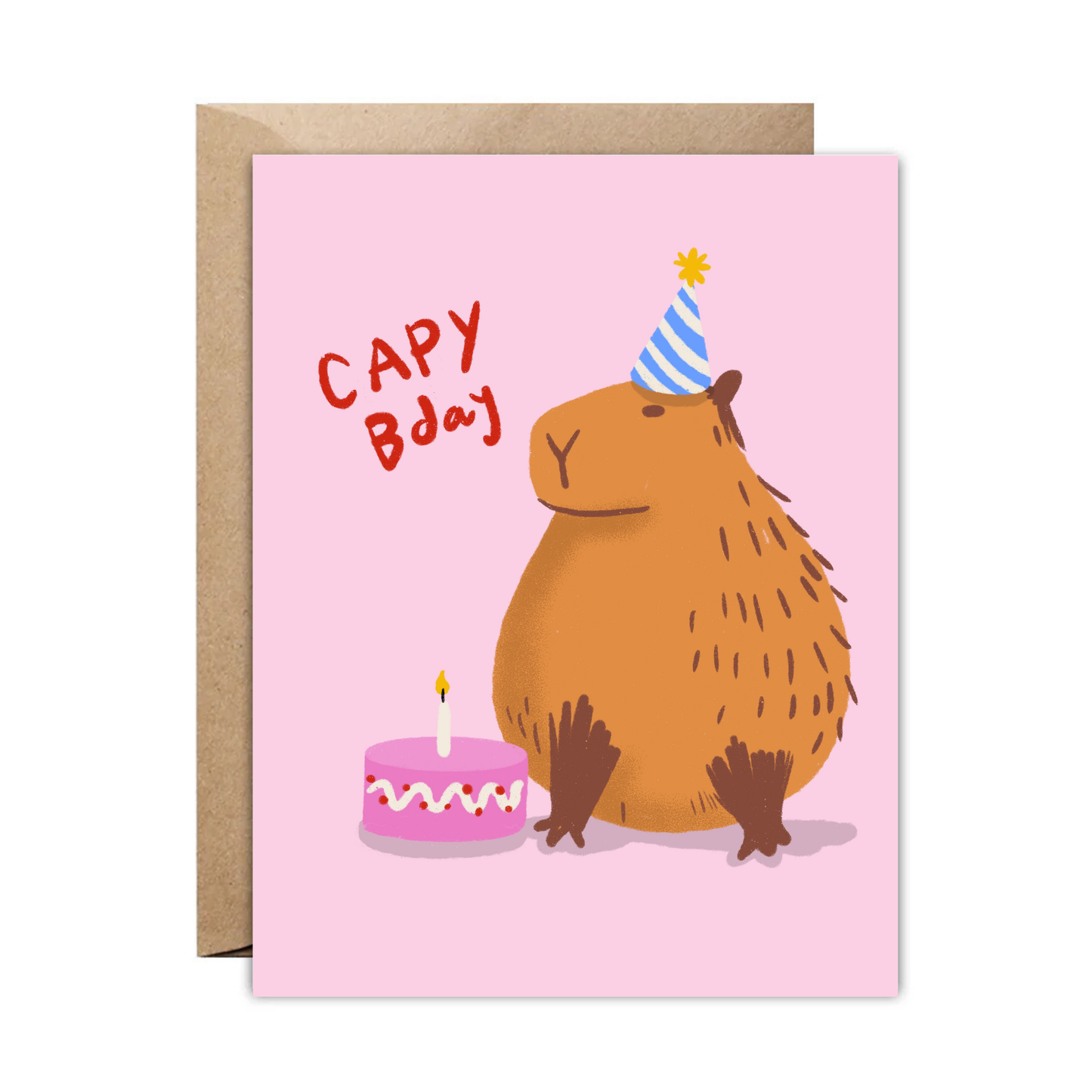 Capy Birthday Card