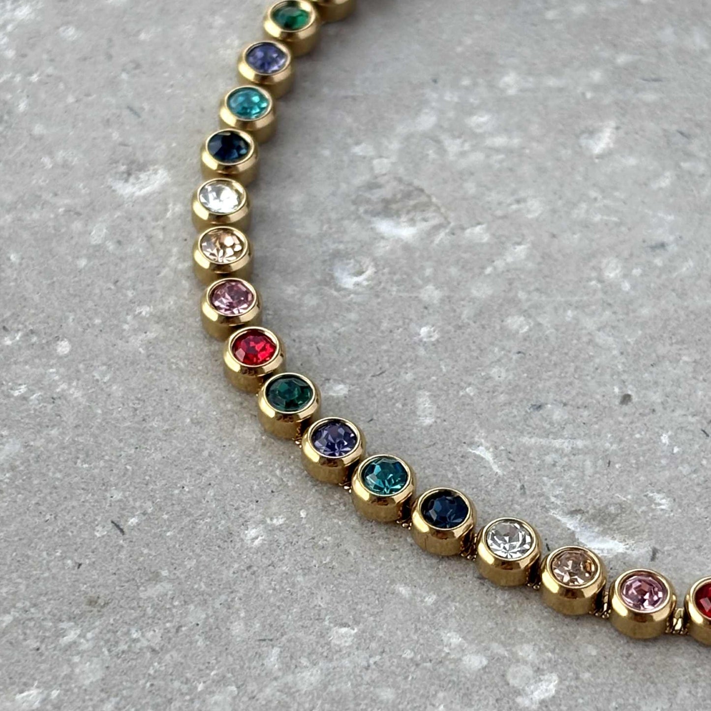 Multicolour Zirconia Bracelet