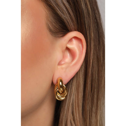 Loop Stud Earrings
