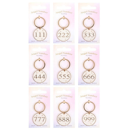 Angel Number Keychain