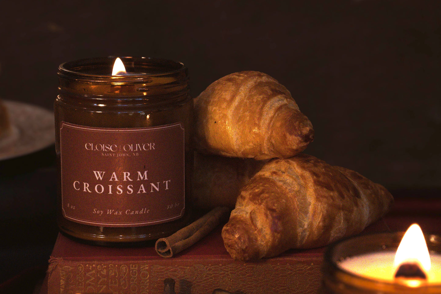 Warm Croissant Candle