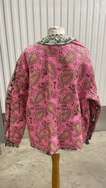 Phoebe Floral Reversible Quilted Jacket