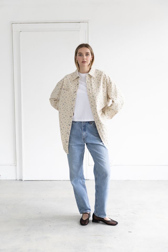 Floral Shania Denim Jacket