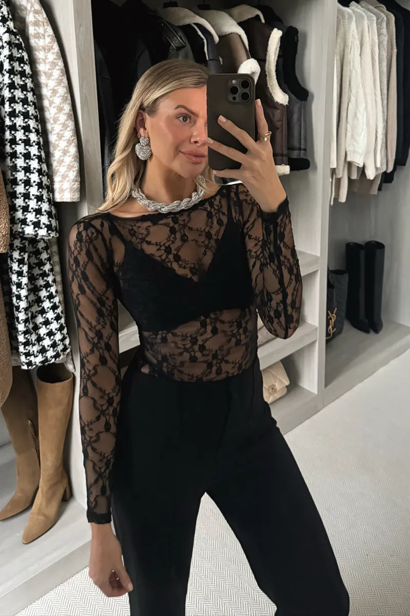 Sian Lace Top