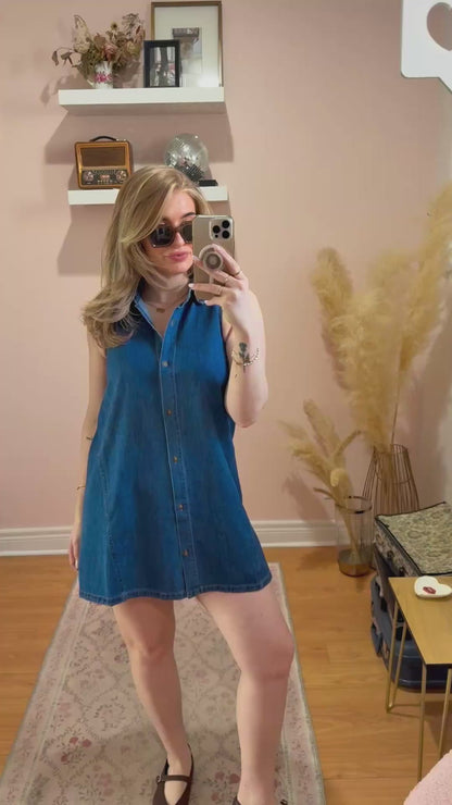 New Day Denim Mini Dress