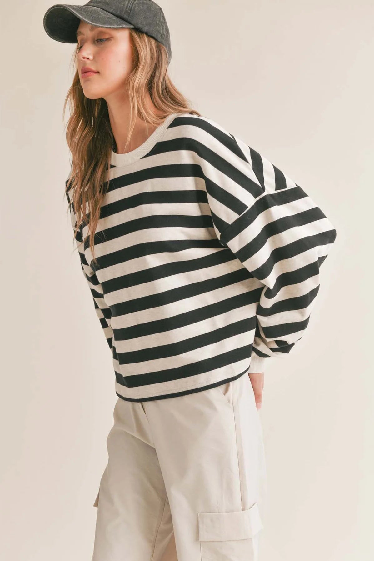 Growth Striped Pullover