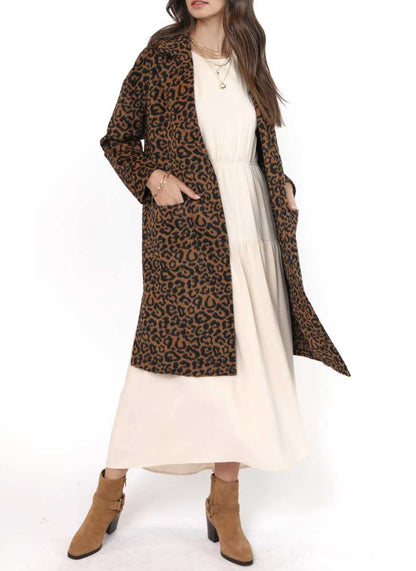Animal Instinct Leopard Coat