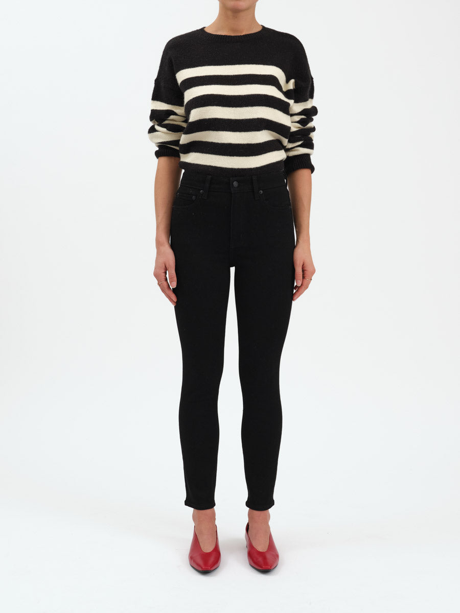 Moneymaker High Rise Vintage Skinny Jeans in After Party