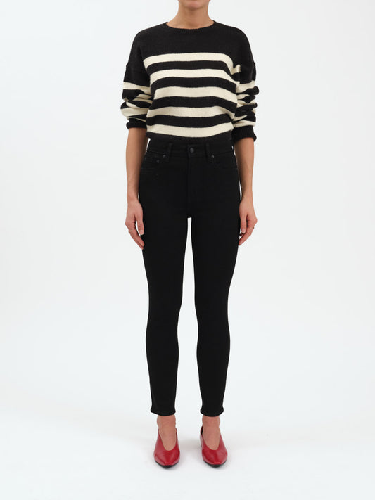 Moneymaker High Rise Vintage Skinny Jeans in After Party