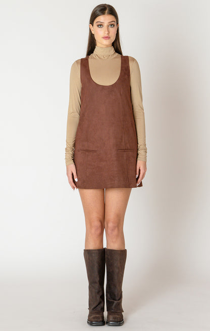 Yazmin Suede Dress