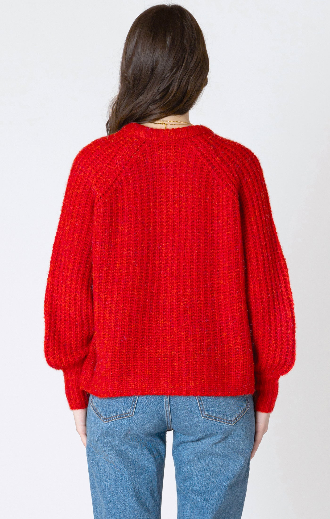Francie Cardigan in Red
