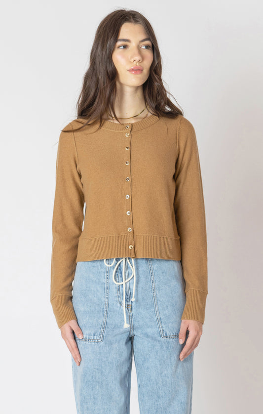 The Easy Cardigan in Toffee