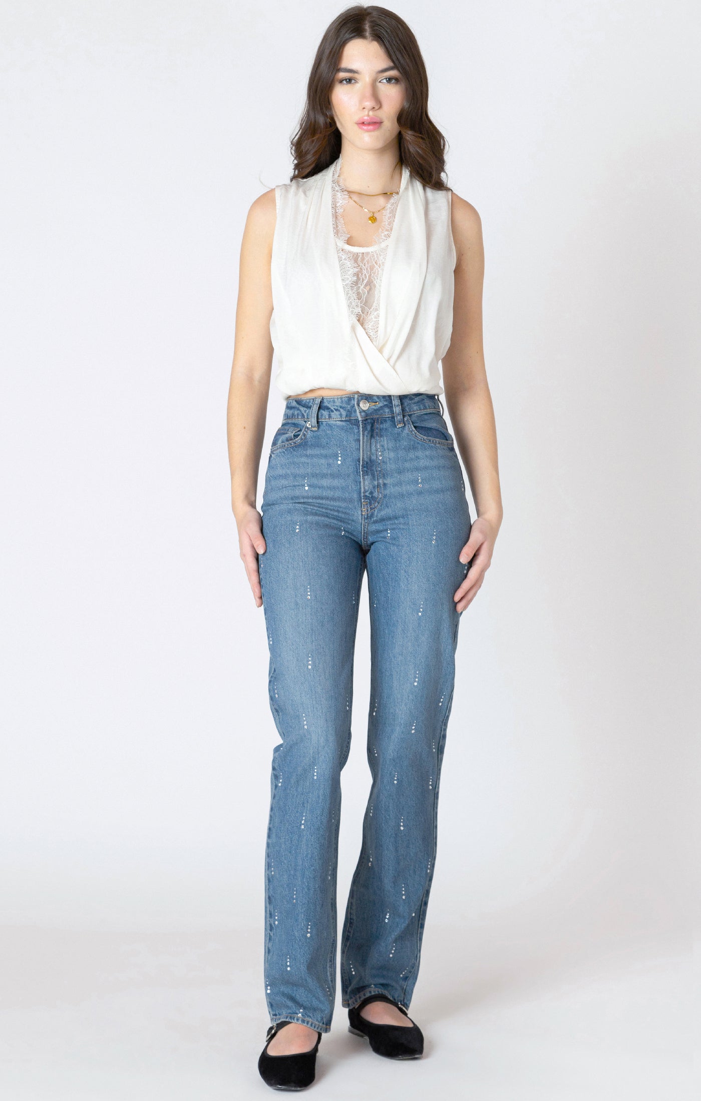 Elisa Rhinstone Jean
