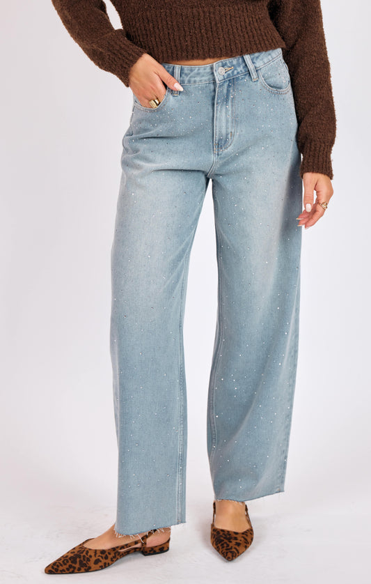 Glimmer Embellished Jeans