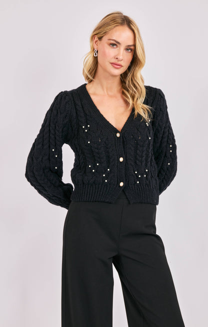 Jewel Box Pearl Cardigan