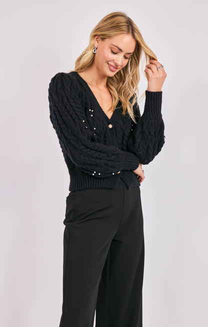Jewel Box Pearl Cardigan