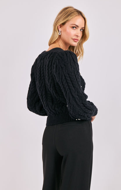 Jewel Box Pearl Cardigan