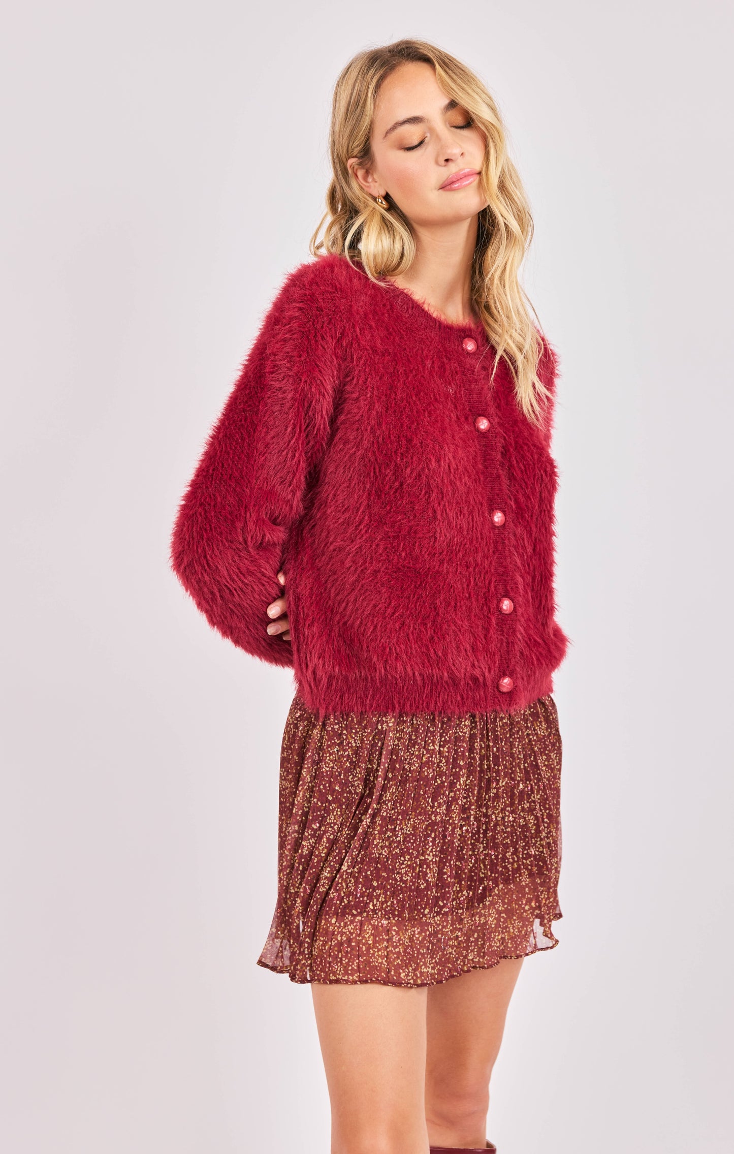 Fern Feather Cardigan